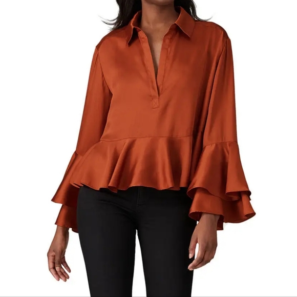 cinq a sept Tops - Cinq à Sept Kirin Bell Sleeve Top Small